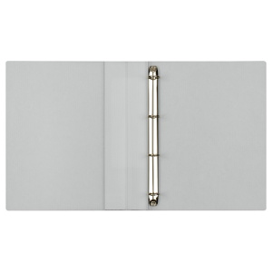 Папка на 4 кольца А4 40мм 700мкм СТАММ Кристалл пластик бесцветная