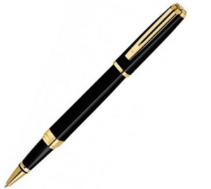 Ручка роллер Waterman Exception Slim Black