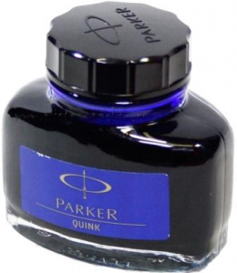 Чернила Parker QUINK синий флакон 57ml