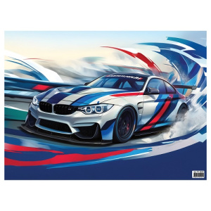 Настольное покрытие детское А3+ ArtSpace Race 