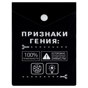 Папки на кнопке А6 Феникс+ Фразы с характером