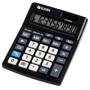 Калькулятор настольный Eleven Business Line CMB1001-BK 10 разрядов 102х137х31мм