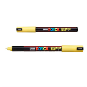 Маркер POSCA PC-1MR  жёлтый 0.7 мм игольчатый наконечник