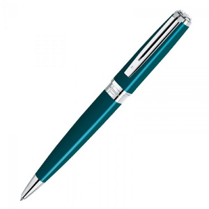 Ручка шариковая Waterman Exception Slim Green ST черные чернила