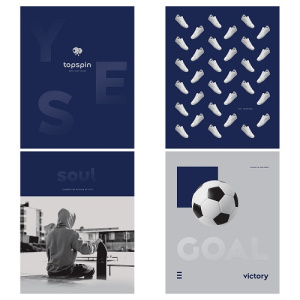 Тетрадь 48л А5 клетка BG Добиться успеха