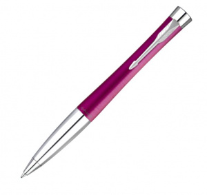 Ручка шариковая Parker Urban Core K314 Vibrant Magenta CT M синие чернил