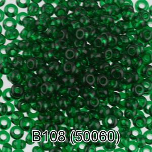 Бисер Чехия GAMMA круглый 2  2,3мм 5г зеленый B108 1050060