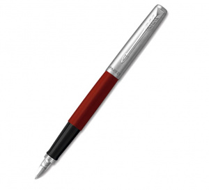 Ручка перьевая Parker Jotter Original F60 Red CT красный/черный F