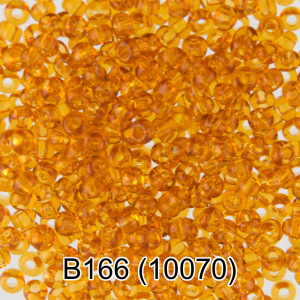 Бисер Чехия GAMMA круглый 2  2,3 мм 5г янтарный 10070 B166