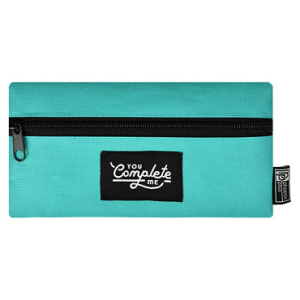 Пенал 1 отделение 19,5х10см Бирюзовый