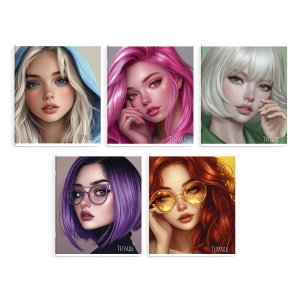 Тетрадь А5+ 48л клетка Селебрити