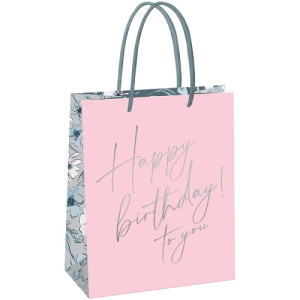 Пакет подарочный 18х23х10см MESHU Happiness