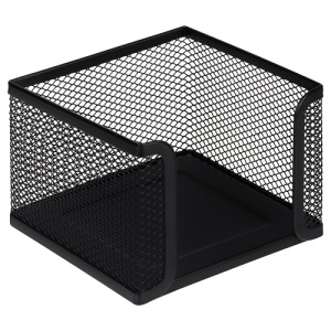 Подставка для бумажного блока СТАММ 9х9х5см металлическая