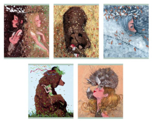 Тетрадь 48л А5 клетка Сказочная история