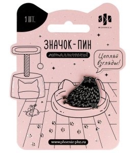 Значок-пин  Котики 