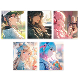 Тетрадь А5 48л клетка Стильные и красивые