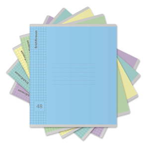 Тетрадь 48 листов клетка ErichKrause Visio Классика