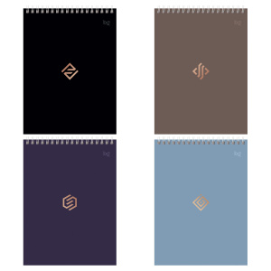 Блокнот А5 40л BG Моноколор Классика на спирали