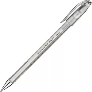 Ручка гелевая 0,8 мм белая Crown