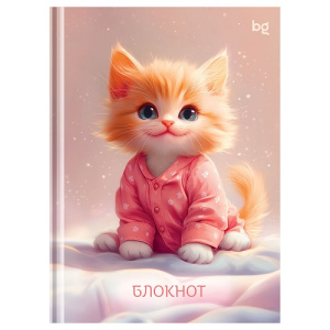 Бизнес-блокнот А6 64л BG Милота в пижаме