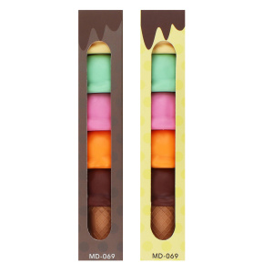 Набор текстовыделителей 5 цветов 1-4 мм Мороженое 