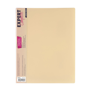 Папка 20 файлов A4 600 мкм 20мм ванильный Expert Complete Trend Pastel