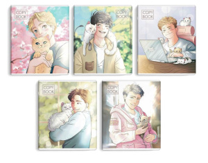 Тетрадь 48л клетка Дружба с котом