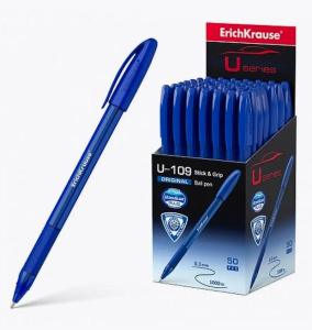 Ручка гелевая пиши стирай 0,5 мм синие чернила ErichKrause R-301 Magic Gel Stick