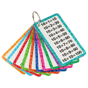 Обучающие карточки ТРИ СОВЫ Таблица умножения/Таблица деления 10шт двусторонние