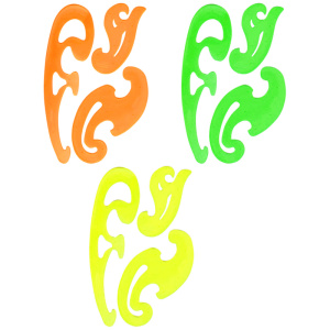 Набор лекал (25,17,12см) ассорти