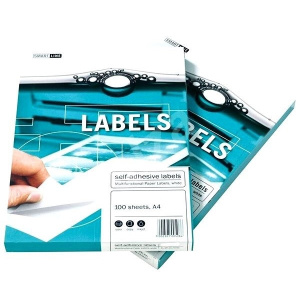 Бумага самоклеящаяся А4 белая 1 лист