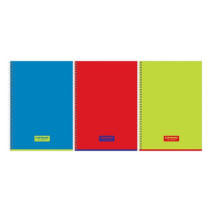 Тетрадь 120л А4 клетка на гребне BG Copybook