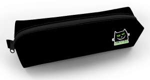 Пенал 1 отделение мягкий-Муркомания неизлечима- 210х50х60мм