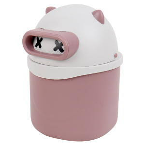 Корзина для бумаг настольная пыльная роза