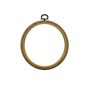 Пяльцы-рамка круглые d 75 мм пластик Gamma PHR-030