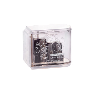 Точилка для инженерной заточки 3 отверстия BrunoVisconti Sketch&Art с контейнером