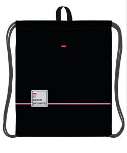 Мешок для обуви 1 отделение Hatber Дух и доблесть 41х49 см с петлей для подвеса