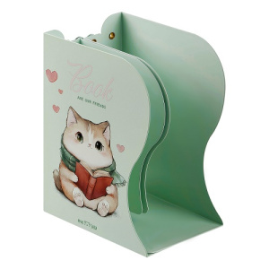 Подставка для книг MESHU Dear Friend металлическая 3 отделения раздвижная