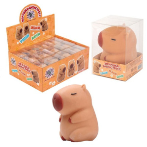Игрушка-антистресс КАПИБАРА 10см