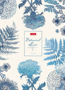 Бизнес блокнот А4 120л Botanical Lace