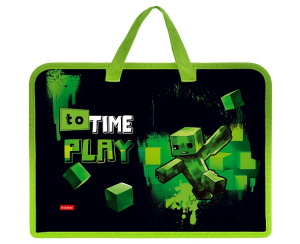 Папка для тетрадей А4 Пиксель 1 отделение 245х340х35мм 