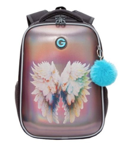 Рюкзак школьный (RAw-594-11/2 серый)