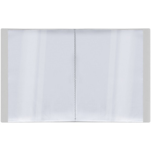 Папка 40 файлов А4 СТАММ Кристалл бесцветная