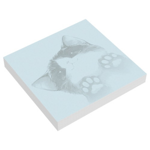 Блок для записей MESHU Cuteness 8,5х8,5см 100л на склейке