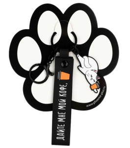 Брелок резиновый КОТ