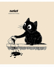 Тетрадь тематическая 48л Химия BAD CAT