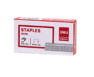 Скобы для степлера №10 Deli 1000шт
