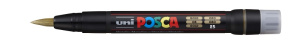 Маркер POSCA PCF-350 золотой кисть
