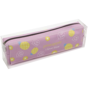 Пенал 1 отделение ArtSpace Fruits искусственная кожа