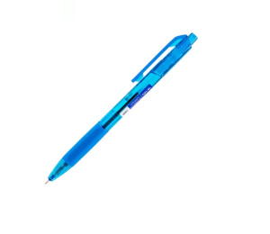 Х Ручка шариковая автоматическая 0,7мм Deli X-tream EQ20-BL  синий стержень
